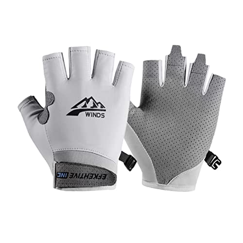 Blaward Fishing Gloves For Men Women Sun Protection Fingerless Gloves For Outdoor Paddling, Cycling, Rowing, Driving, Hiking #TOP27