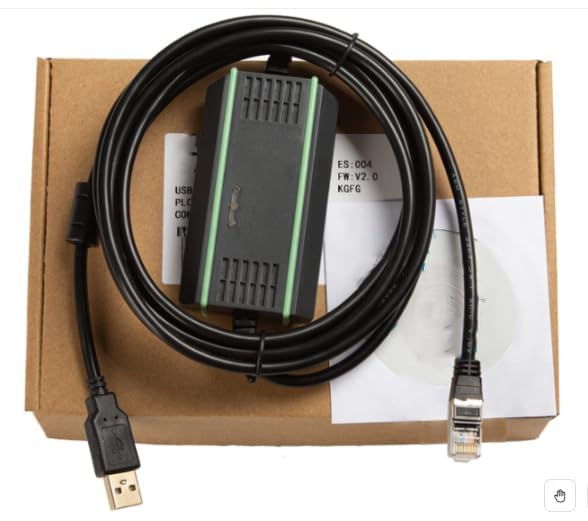 NW0H-CNV for RYC/W/Smart/ALPHA5 Commissioning Cable Communication Data Cable Programming Cable Dual Chip Design Industrial Grade 3 Meters