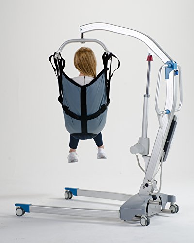Patient Aid One Piece Commode Patient Lift Sling With Positioning Strap, Full Body 600Lb Capacity (Medium) #TOP3