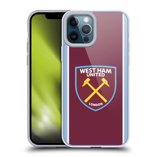 Carcasa blanda iPhone 12 Pro Max West Ham United FC soluciona el riesgo de arañazos con estilo deportivo