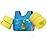 Heysplash Kids Swimming Vest, Toddler Floaties Fit 31-66 Lbs, Puddle Kids Jumper With Adjustable Strap, Swim Jacket Water Wing Arm Baby Float,Pool Sea Swimming Aid 2-7 Years,Blue Yellow Green Dinosaur