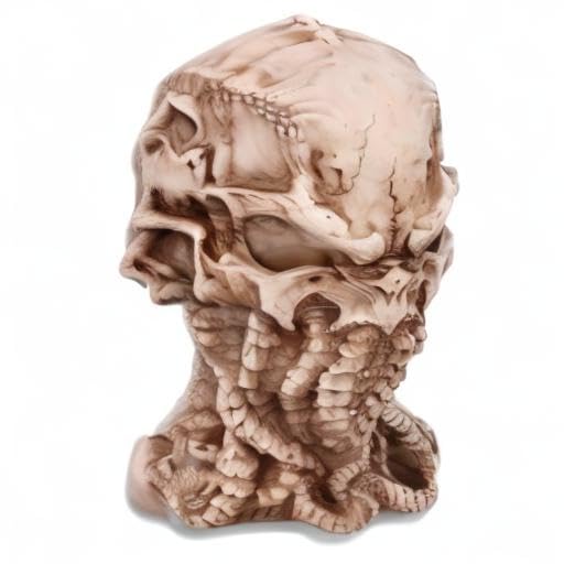 Zagxuade Cthulhu Skull Statue, Myths Legends Sea God Collectible Figurine, 6 Inches Tall ()