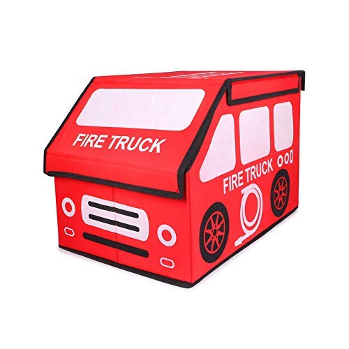 el DIOS Multipurpose Kids Foldable Fire Truck Storage Box/Organiser ...