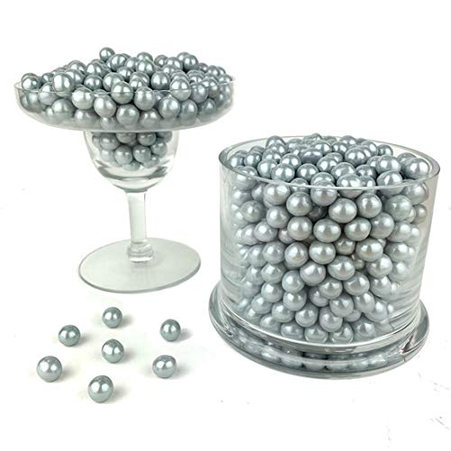 Color It Candy Shimmer Silver Sixlets 2 Lb Bag - Perfect For Table Centerpieces, Weddings, Birthdays - //coolthings.us