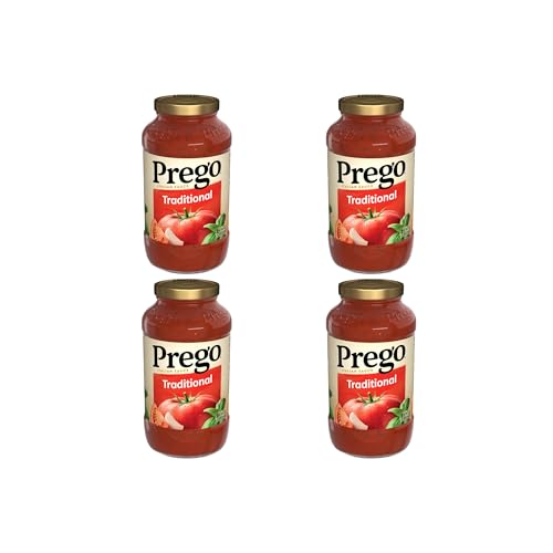 Image of Prego Traditional Pasta Sauce, 24 Oz Jar (Pack of 4)