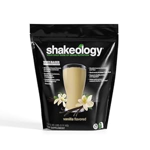shakeology Whey Protein Powder Blend – Gluten Free, Superfood Protein Shake with Vitamins and Minerals – Helps Support Healthy Weight Loss, Lean Muscle Support, Gut Health – Vanilla, 30 Servings