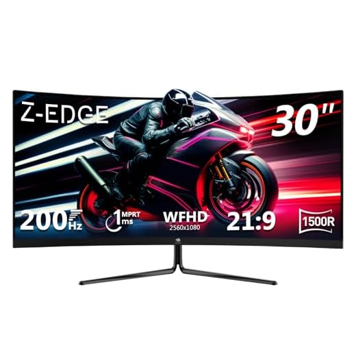 Z-Edge 30'' Curvo 200Hz RGB