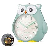 ANALOGE STILLE WECKER: Sweep Bewegungen sorgen dafür, dass die Wecker völlig geräuschlos läuft. Ohne störenden Tick-tock-Sound erhalten Ihre Kinder einen erholsameren und tieferen Traumschlaf.