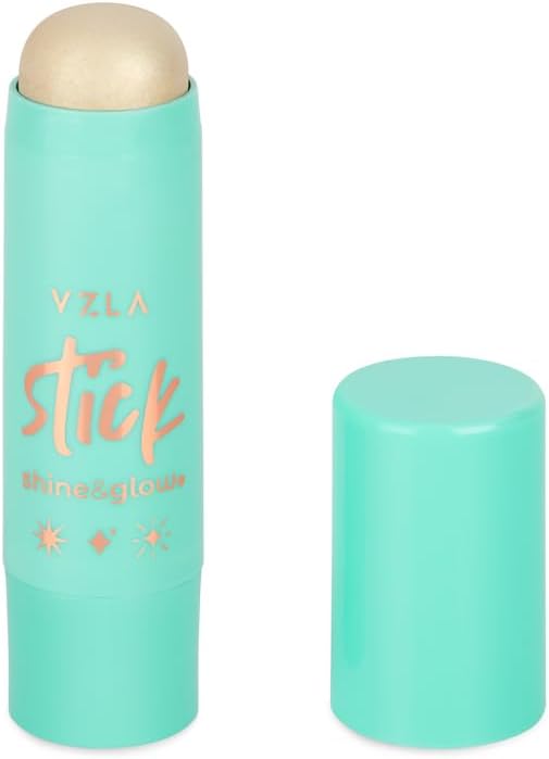 Iluminador Stick Shine & Glow Vizzela – Cor 1 – Brilhoso e Cremoso