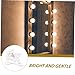 NUOBESTY 12pcs Adjustable Makeup Mirror Bulbs Led Vanity Lights for Mirror No Tools Needed