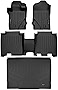 SMARTLINER All Weather Custom Fit 2 Row Floor Mats & Cargo Liner Set Compatible with 2021-2023 Ford Bronco (Only fits 4-Door Models)