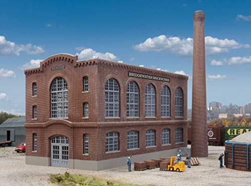 Walthers Cornerstone HO Scale Model Kit - Brickworks, Multi-Colored - Image 2