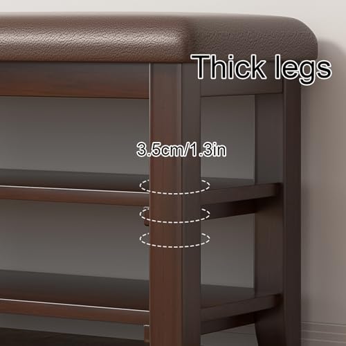 Banc de rangement à chaussures multifonction et modulable - 5