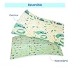 Edibaby, Alfombra Bebe, 200 x 180 cm, 1 ó 1.5 cm Grosor, Diseño Infantil, Acolchada de XPE, Reversible y Plegable, Tapete Actividades, Colchoneta para Niños (Alphabet Edition, Grosor - 1.5 cm) #2