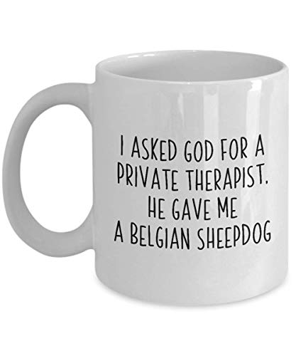 Taza de perro pastor belga Regalo para el dueño del amante de...