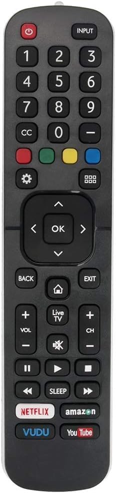 Télécommande De Rechange Pour TV Hisense - Compatible Modèles 55H6B, 50H7GB, 40H5C, 43H5C, Etc.