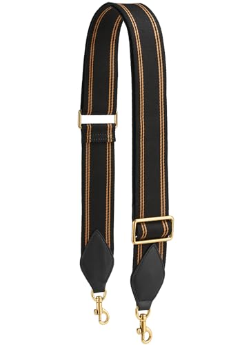 Image of Purse Strap Replacement Crossbody Bags Handbag Wide Canvas Leather Adjustable