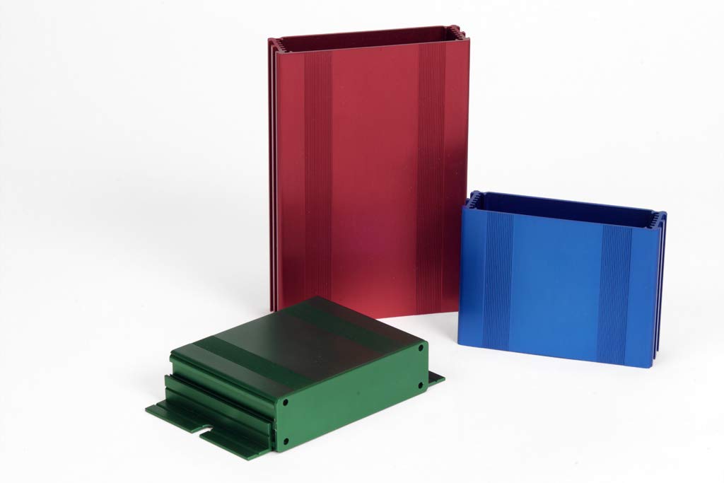 B2-160BK: Black Anodized, Extruded Aluminum Electronic Enclosure Project Box Electronic DIY Case, size 6.30"x 4.27"x1.18" / 160 x 108.5 x 30mm (LWH)
