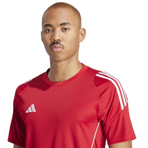 adidas Mens Tiro 24 Jersey, Team Power Red/White, X-Large by adidas - Image 3