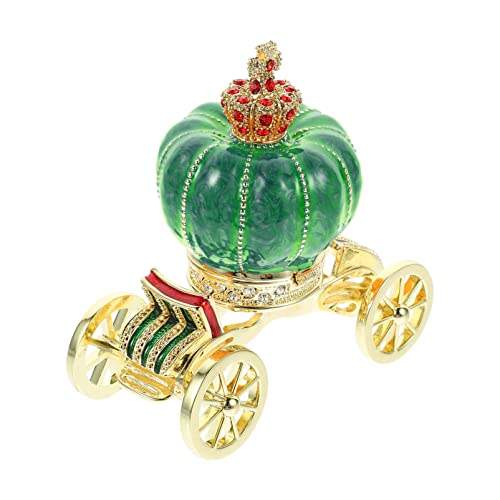 Boîte à bijoux de chariot à citrouille idéale pour cadeau d'anniversaire