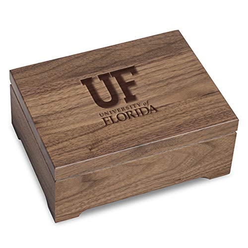 M. LA HART University of Florida Solid Walnut Desk Box