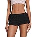 Women Ruffle Bloomers Lolita Fairy Short Y2K Mesh Lace Pumpkin Sexy Layered Pettipants Boy Shorts (US, Alpha, Large, Regular, Regular, Black)