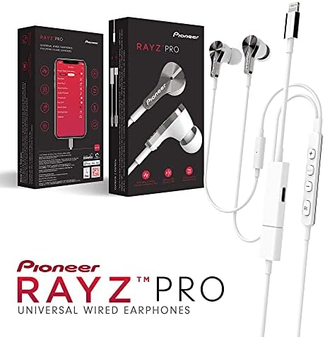 Pioneer Rayz Pro Smart Noise Cancellation Headphones In Ear Earbuds Iphone And Macbook Compatible Includes Lightning And Usb C Listen Charge Ice Amazon Sg Electronics