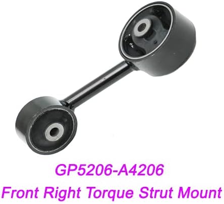 Motor,Torque Strut&Transmission Mount Set For 2001-2003 Toyota Highlander 3.0L 2WD
