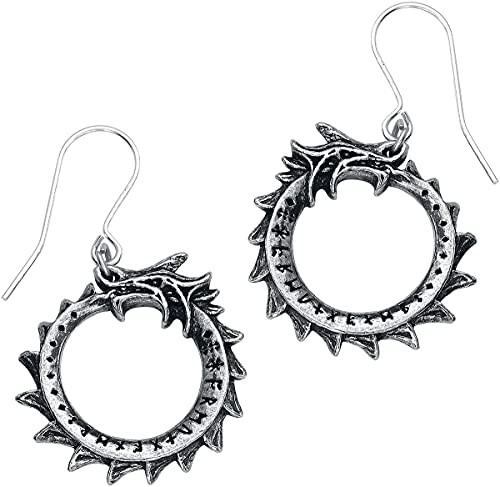 Boucles d'oreilles Jormungand résolvant le manque d'originalité de vos bijoux