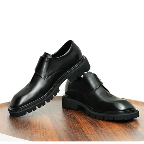Chaussures Monk Strap homme business chic à semelle épaisse
