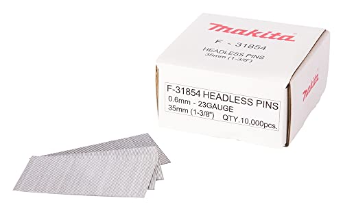 Clous finettes 23 Ga 35 mm pour cloueur (10 000 pcs) - MAKITA F-31854
