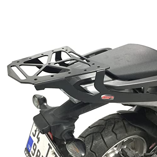 GP Kompozit Rear Luggage Rack Black Compatible for Honda NC700S / NC750S / NC700X / NC750X 2012-2020