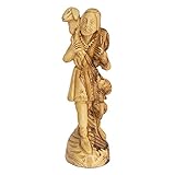 ✅ TALENT & FAITH. Die Textur des Holzes macht jede Statuette einzigartig und das Talent und der aufrichtige Glauben des Handwerkers verleihen dem geliebten christlichen Bild eine unbeschreibliche Wärme.