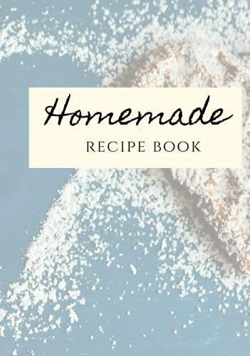 HOMEMADE Recipe Book with full color interior pages created for you to input your recipes and create your own cookbook. 7x10, 200 pages total, ... FULL recipe and pertinent information. image 2