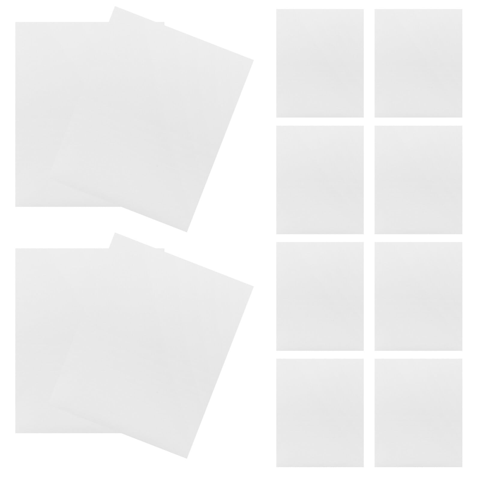 NUOBESTY 60hojas Etiquetas Adhesivas Imprimibles De Papel Autoadhesivo Superficie Lisa y Adhesivo Fuerte Para Proyectos Casa y Oficina Para Etiquetar Direcciones y Precios