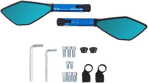 Miniatura 2 de Motorcycle Rearview Mirror For Y&AMAHA MT07 For H&ONDA For Kawasaki Z750 Z900 Z800 Motorcycle CNC Aluminum Rear View Rearview Mirrors Side Mirror