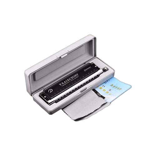 KMDSM Harmonica Harmonica chromatique haut de gamme, 16 trous, professionnel, clé C, noir, convient aux débutants… - Les Beatles, Paul McCartney, John Lennon, RIngo Starr, George Harrison KMDSM Harmonica Harmonica chromatique haut de gamme, 16 trous, professionnel, clé C, noir, convient aux débutants… – Image 3