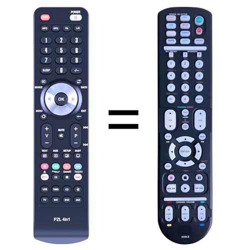 PZL New HTR 2 HTR2 Universal Replacement Remote Control for NAD Learning Home Theater T743 T744
