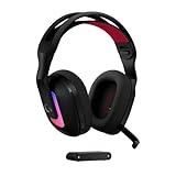 Logitech G Astro A20 X Lightspeed Wireless Gaming Headset for PS5, Xbox, Switch, PC with 2 Systems PLAYSYNC Audio, Bluetooth, LIGHTSYNC RGB and 48 kHz Boom Microphone - Black