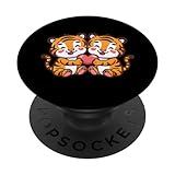 Photo Gallery cute tiger in love couple heart | san valentino popsockets popgrip intercambiabile Photo Gallery cute tiger in love couple heart | san valentino popsockets popgrip intercambiabile
