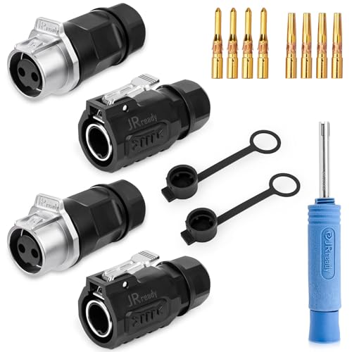 Connecteur circulaire anti infiltration JRready JRSSWCONN23B03 étanche IP68