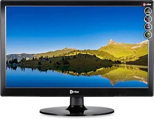 Enter Black HD LED Backlit 15.4″ inch Monitor with HDMI and VGA (E-MO-A06(N))