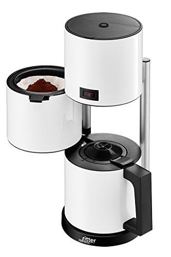 ritter 640001 Kaffeemaschine cafena 5, weiß, Filterkaffeemaschine, made in Germany – Bild 3