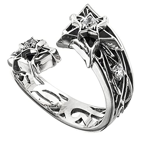 [アルテミスクラシック]Artemis Classic ダブルスターリング 21号 シルバーリング ACR0284 シルバー925 リング 指輪 星 フリーサイズ