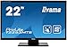 Produktbild iiyama Prolite T2253MTS-B1 54,7 cm (21,5") LED-Monitor Full-HD 2 Punkt Multitouch optisch (VGA, DVI, HDMI, USB2.0) schwarz
