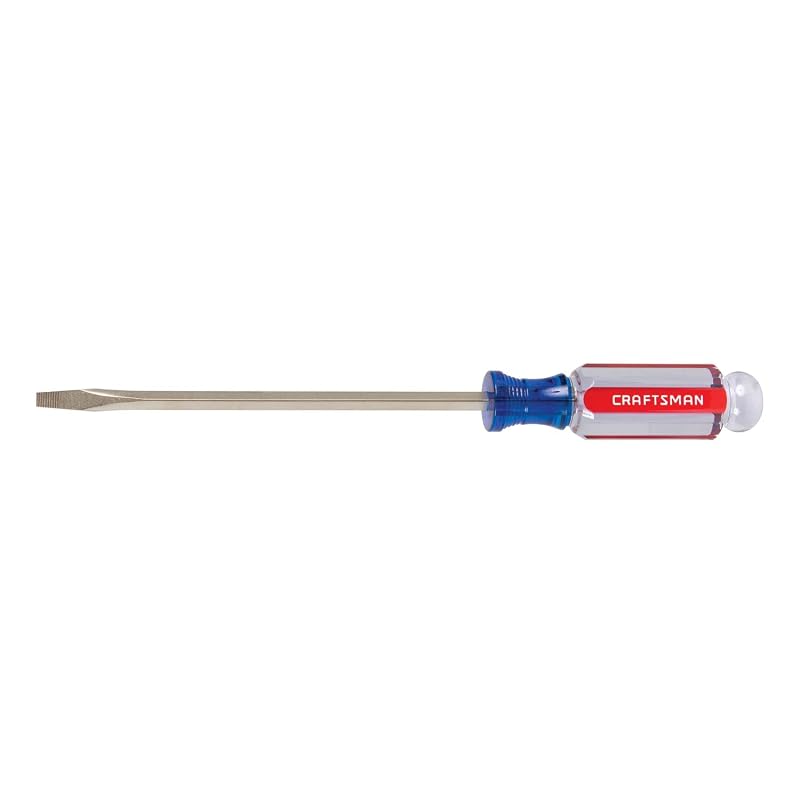 Chave de Fenda Chata CRAFTSMAN 4,8 mm x 15,2 cm em Aço-Liga com Cabo Ergonômico