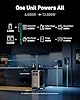 Anker SOLIX F3800 Portable Power Station, 3840Wh LiFePO4 Batteries, Ultra-High 6000W AC Output with 120V/240V, Solar Generator for Home Backup, RVs, Emergencies, Power Outages, and Outdoor Camping