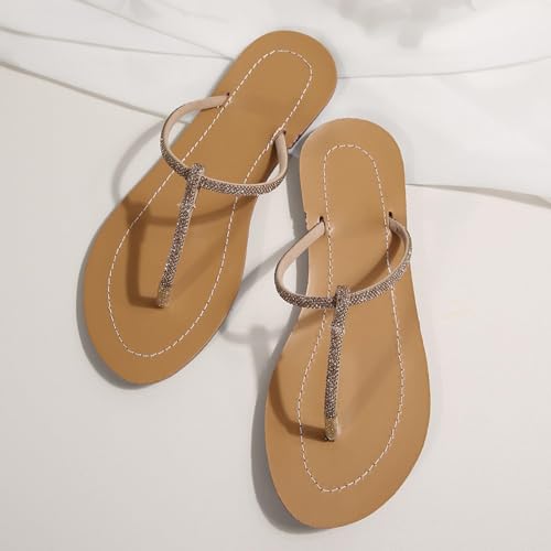 Sandales dorées femme 40.5 EU aux finitions haut de gamme - 7