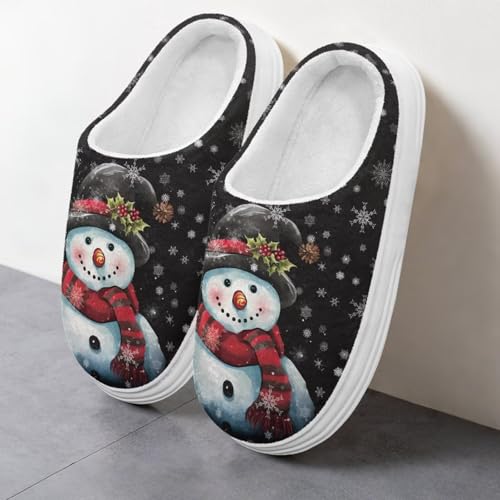 Slippers for Women Indoor and Outdoor Cotton Slippers Closed Toe 5-114