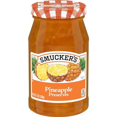 Smucker's Pineapple Preserves, 12 Ounces (Pack of 6)